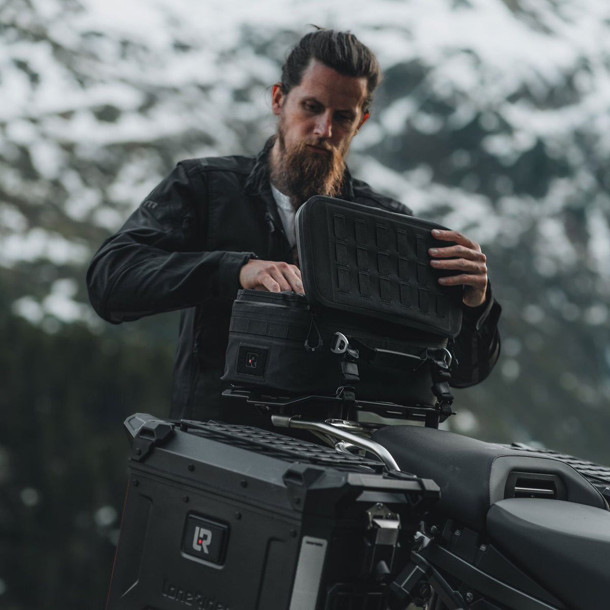 Lone Rider Pannier Pack V2 Yan Çanta Üstü Çanta Seti — Ürün görseli 15