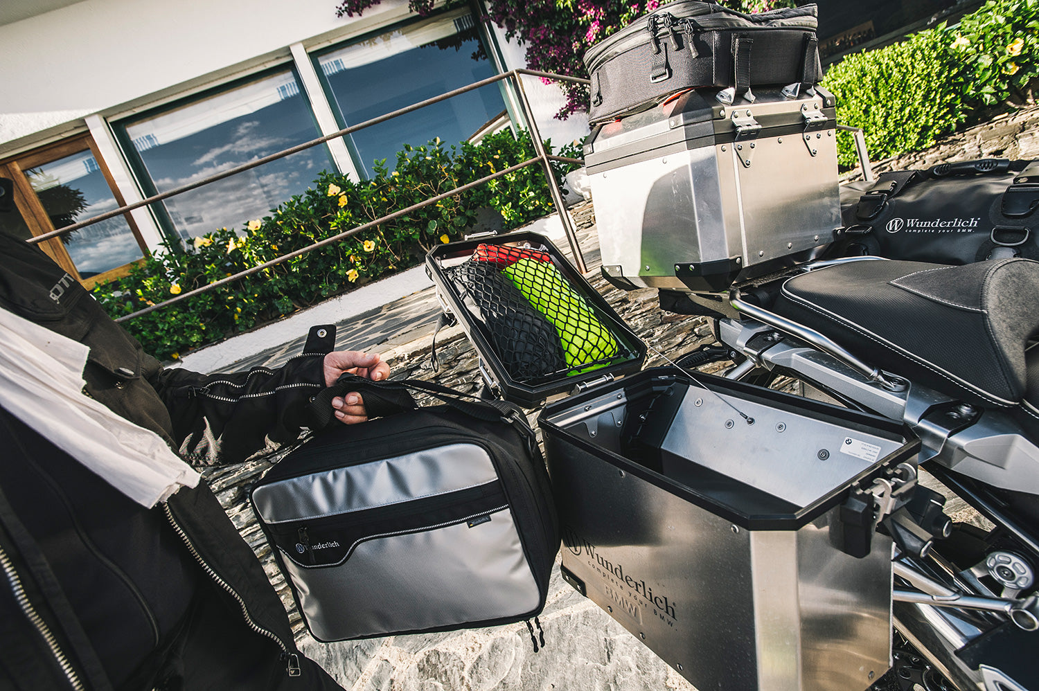 Wunderlich BMW Alüminyum Çanta Bagaj Filesi