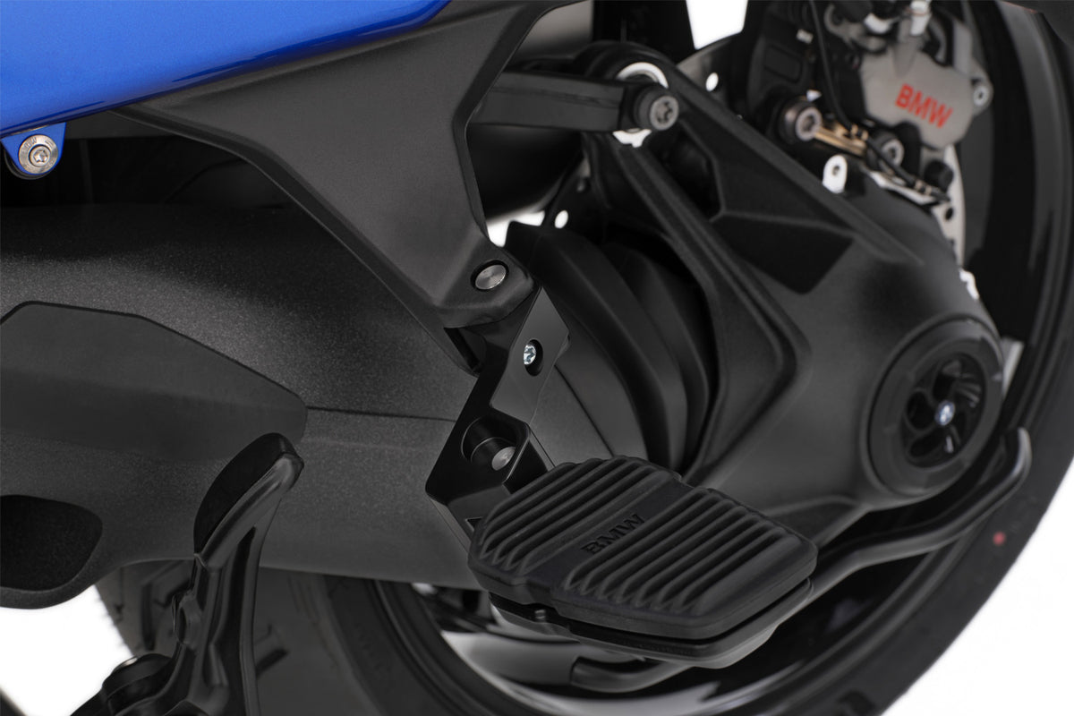 Wunderlich BMW R 1300 RT için Wunderlich ERGO Yolcu Ayak Dayama Yeri Alçaltma Kiti - siyah