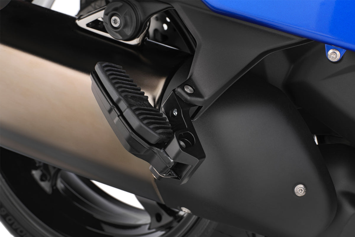 Wunderlich BMW R 1300 RT için Wunderlich ERGO Yolcu Ayak Dayama Yeri Alçaltma Kiti - siyah