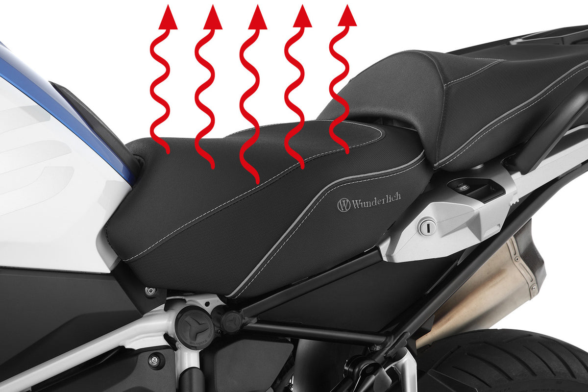 Wunderlich R1250GS - Adventure AKTIVKOMFORT Smart Plug & Play Isıtmalı Sürücü Selesi - Yüksek - Siyah