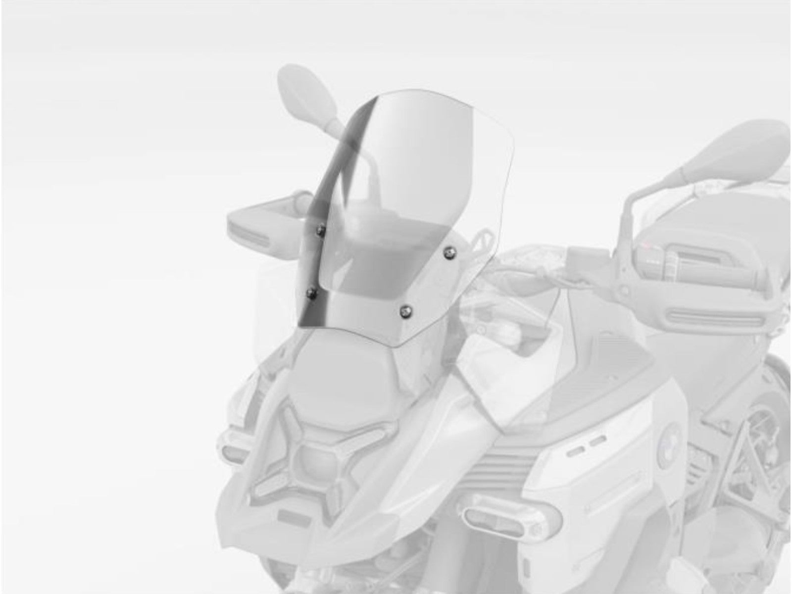 BMW R1300GS Düz Şeffaf Cam