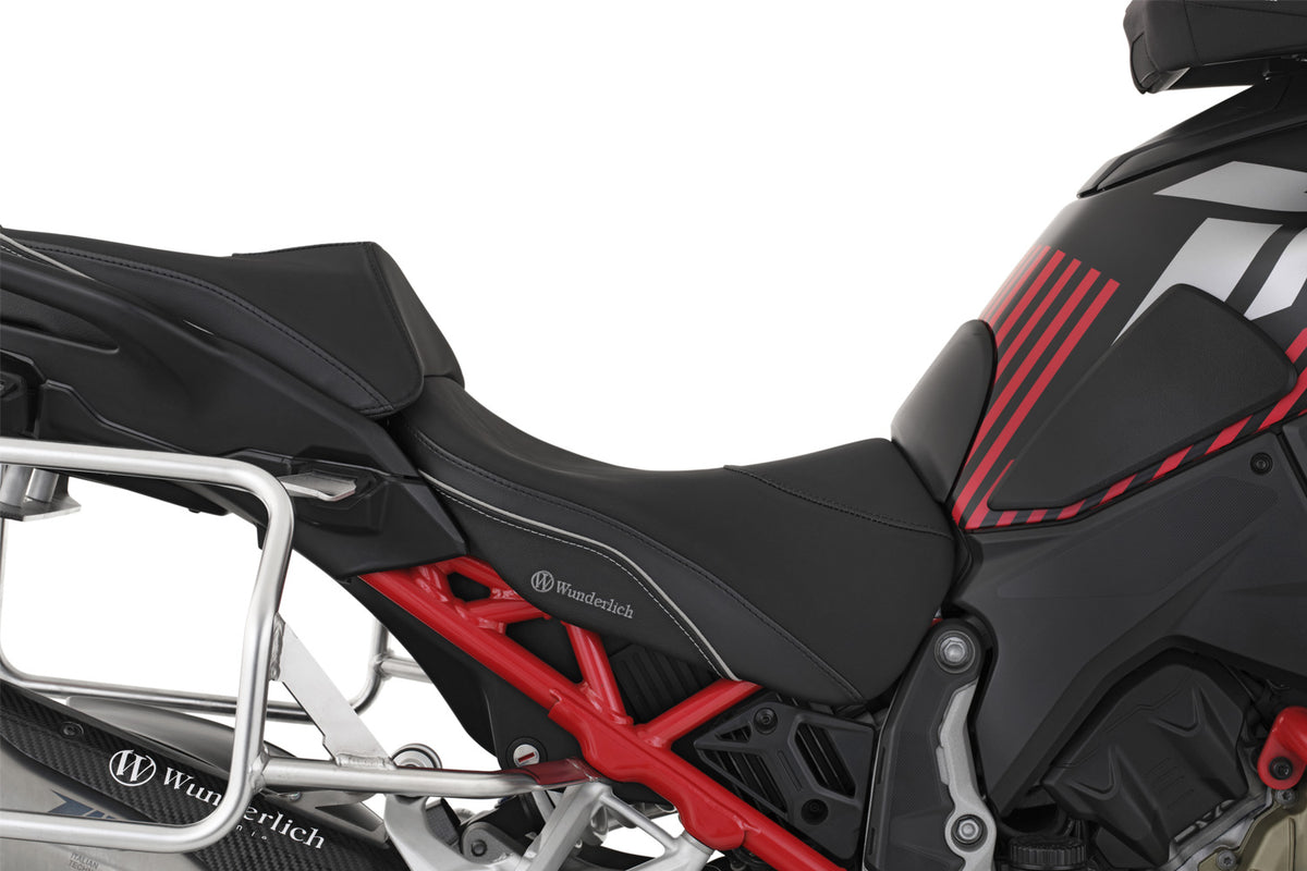 Wunderlich Ducati Multistrada V4 Alçak AKTIVKOMFORT Isıtmalı Sürücü Selesi - Siyah