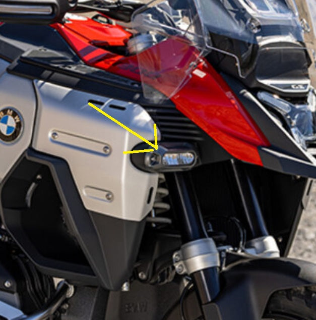 MH Karbon Far Kapağı, BMW R1300GS 2025 GS ADV Adventure