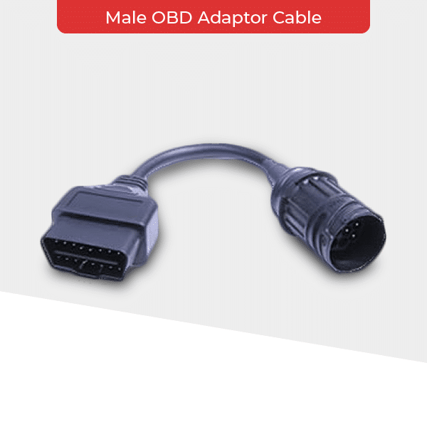 HEX Male OBD Adaptör Kablosu – 10-Pin GS-911’den OBD-II Diagnostik Porta Uyumlu (10 pinliyi 16 pinlide kullanmak için)