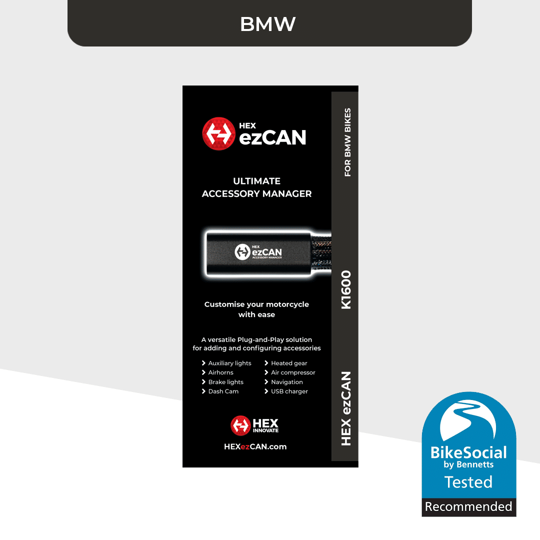 HEX ezCAN K1600 – BMW Motosikletler İçin (R18 / K1600 / M1000 / S1000 / F Serisi / R nineT)