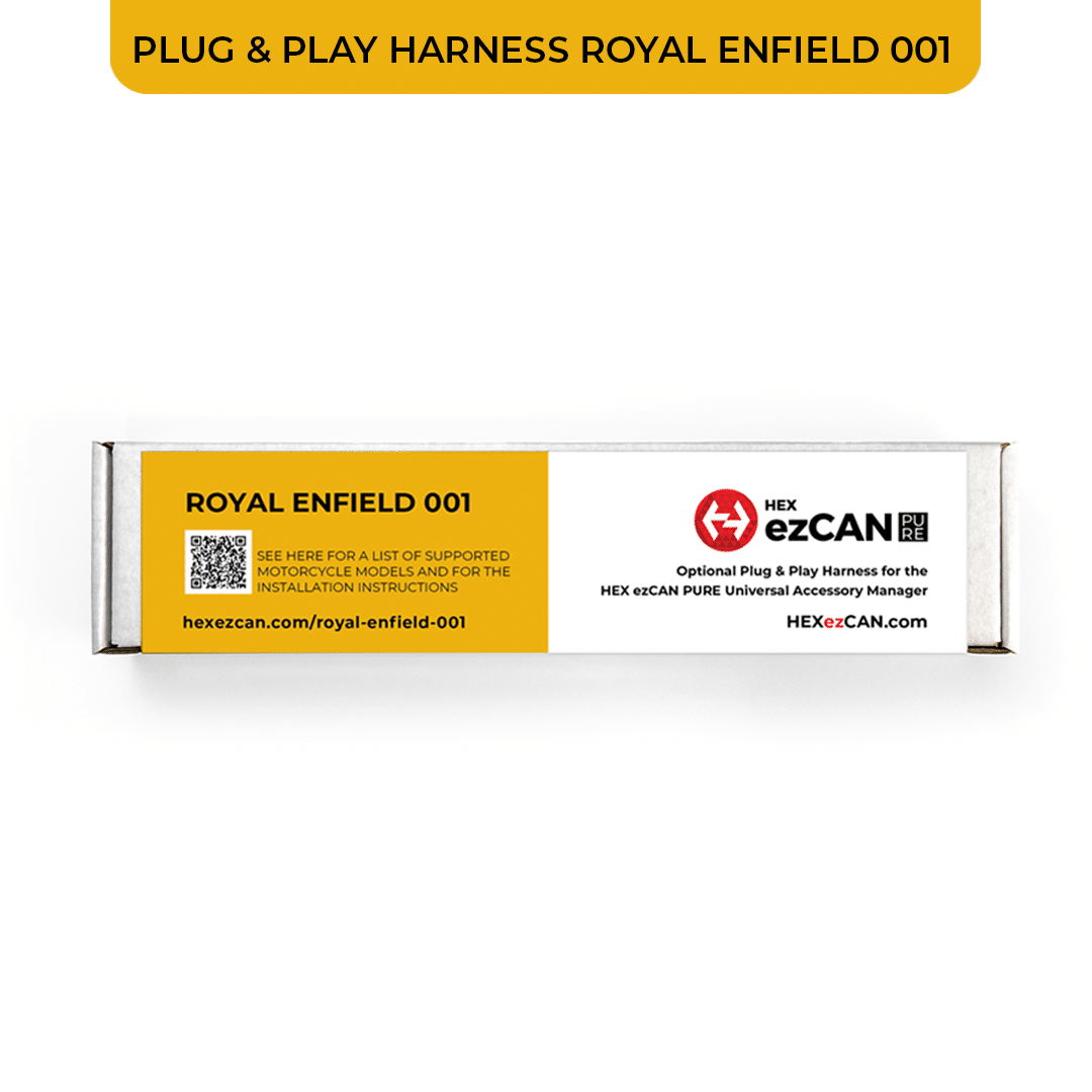 HEX ezCAN PURE Plug & Play Kablo Seti – Royal Enfield Himalayan 450 Uyumu