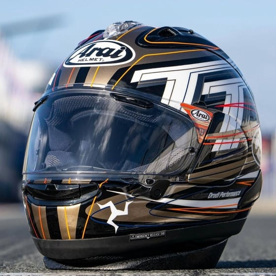 Arai RX-7V Evo IOM TT 2026 detay 2