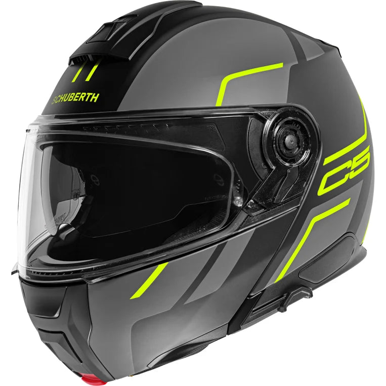 Schuberth C5 Çene Açılır Motosiklet Kaskı Master Yellow
