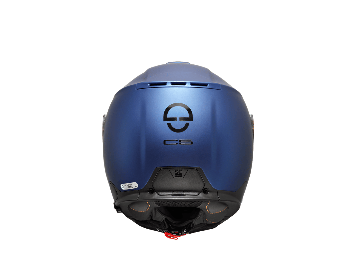 Schuberth C5 Çene Açılır Motosiklet Kaskı Matt Blue — Görsel 3
