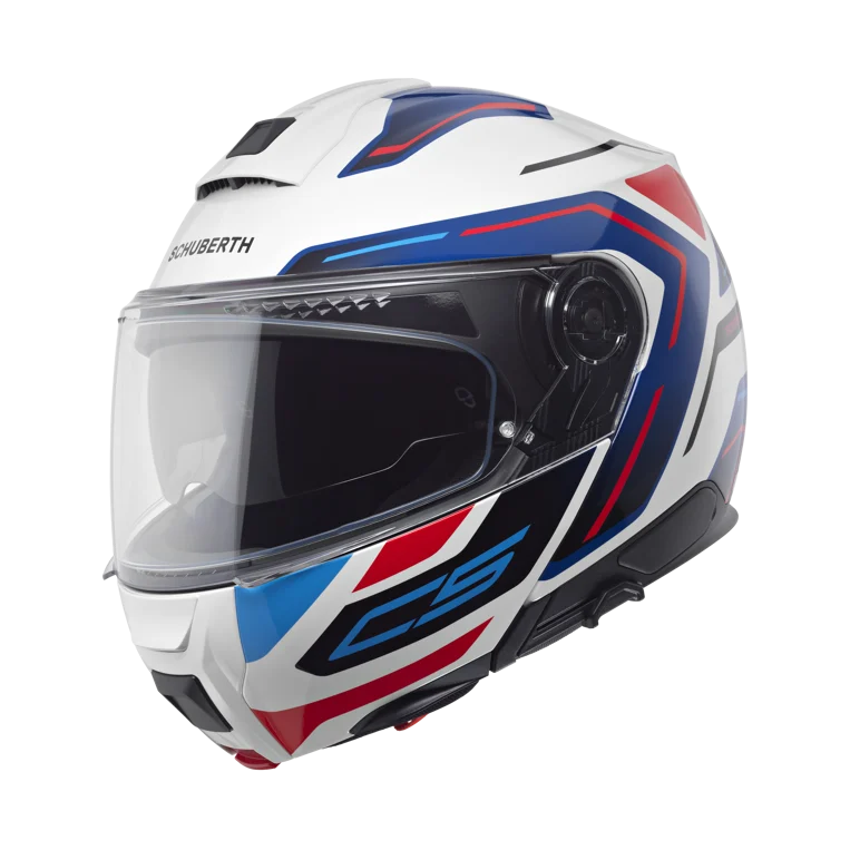 Schuberth C5 Çene Açılır Motosiklet Kaskı Omega White