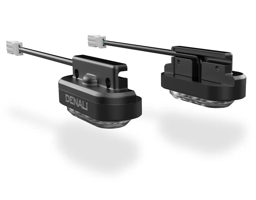 Denali T3 Ultra-Viz 4'ü 1 Arada Motosiklet Güvenliği ve Görünürlük Aydınlatma Kiti