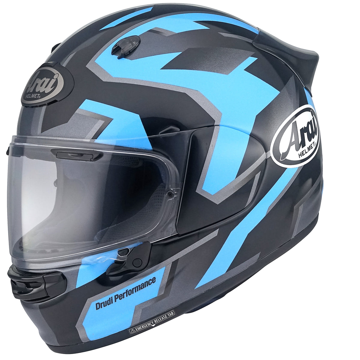 ARAI Quantic Robotik Blue Kapalı Kask