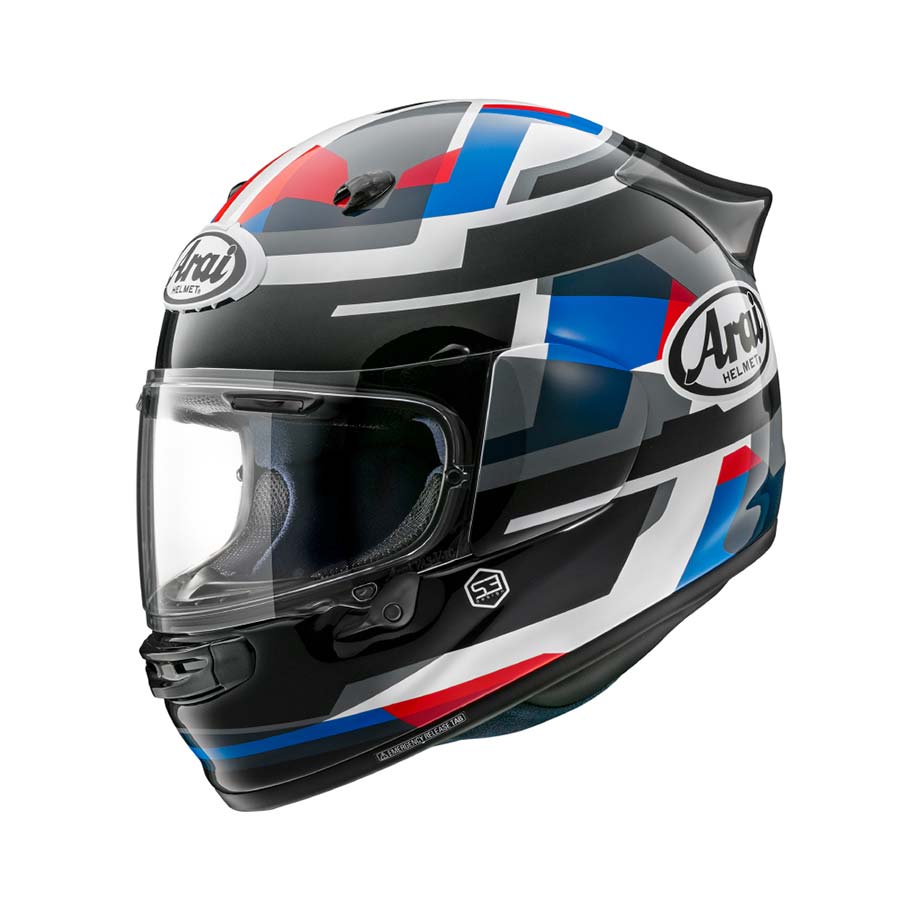 ARAI Quantic Abstract Blue Kapalı Kask