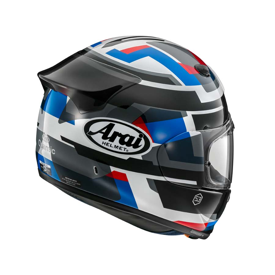 ARAI Quantic Abstract Blue Kapalı Kask
