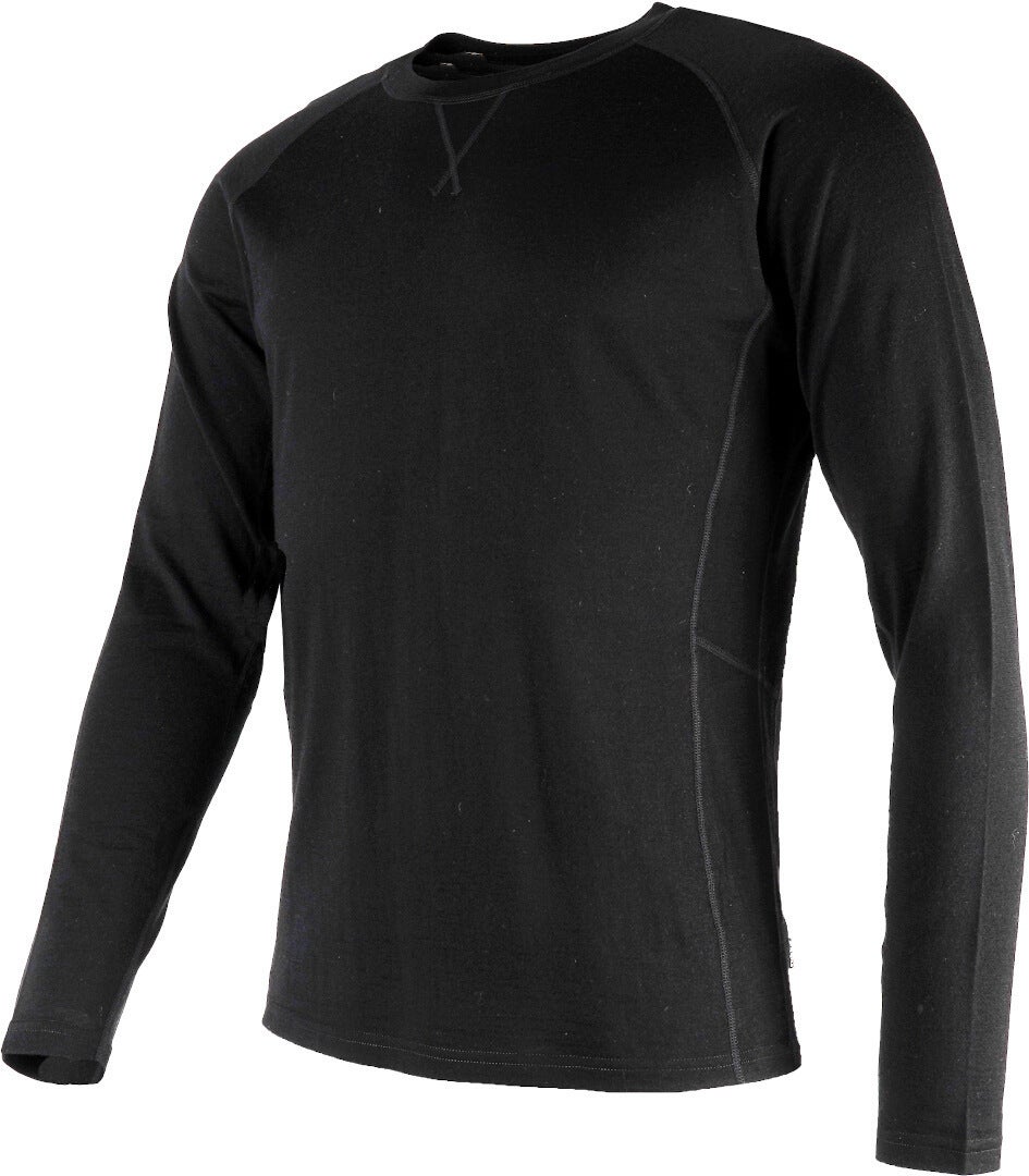 Rukka Wool-R siyah merino yün içlik üstü