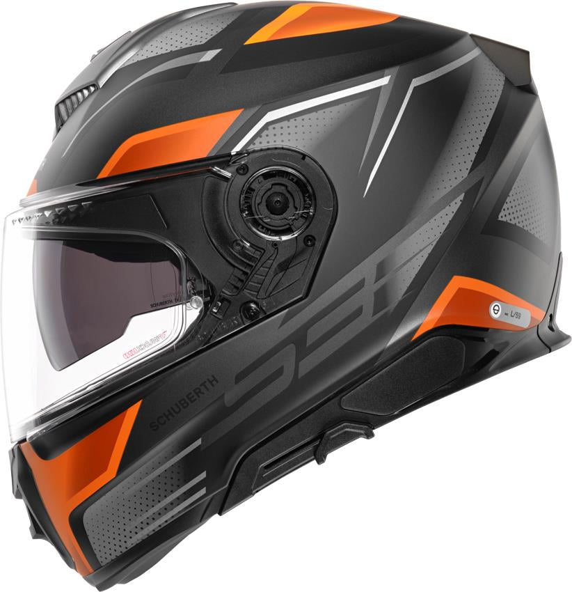 Schuberth S3 Kapalı Motosiklet Kaskı Storm Orange