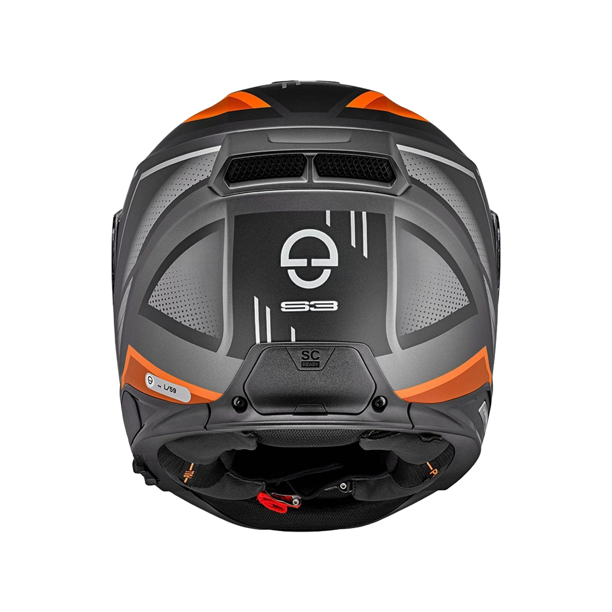 Schuberth S3 Kapalı Motosiklet Kaskı Storm Orange