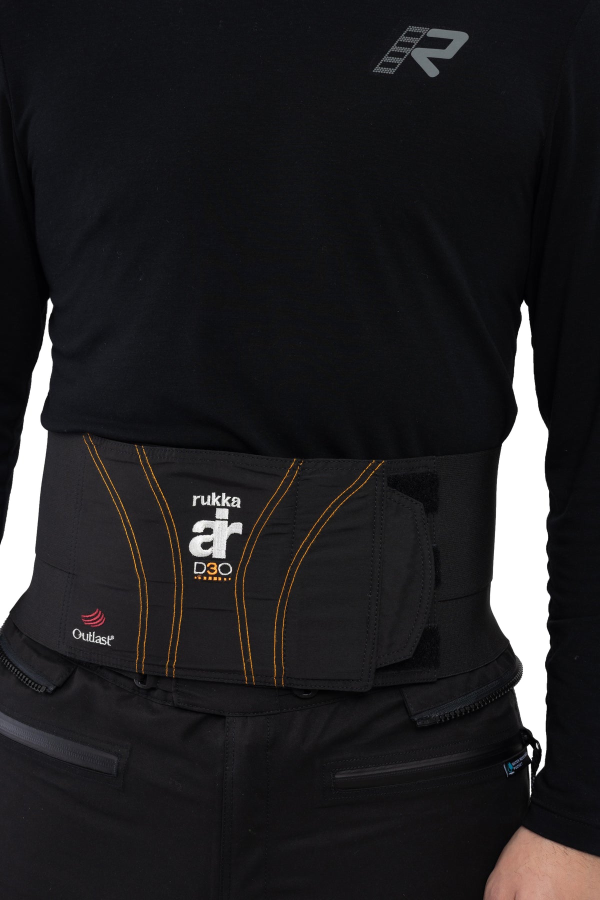 Rukka D3O LB Pro Korumalı Bellik Siyah-990