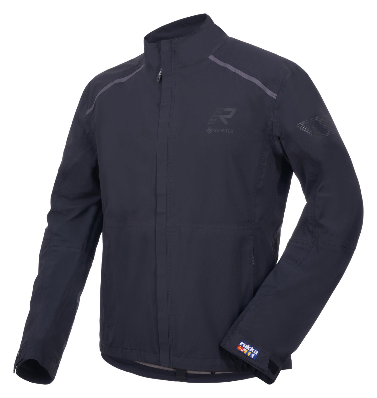 Rukka Transfo-R Gore-Tex Erkek Motosiklet Yağmurluğu Üst Siyah-999