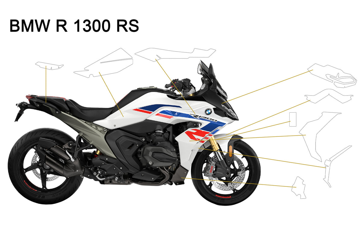 Wunderlich PremiumShield 15362-100 BMW R 1300 RS boya koruma filmi