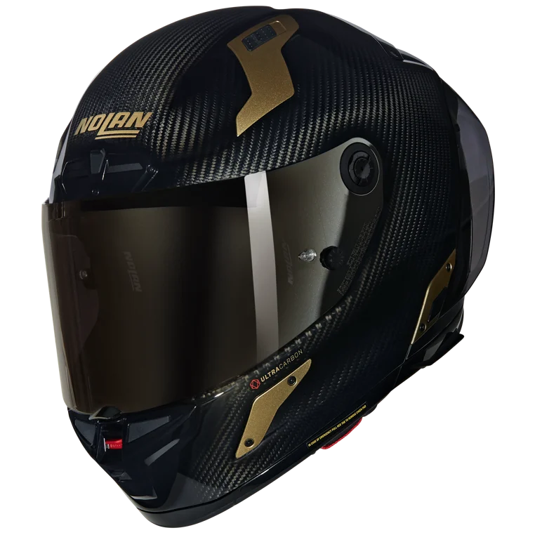 Nolan X-804 RS Ultra Carbon Kapalı Motosiklet Kaskı Aureo 330