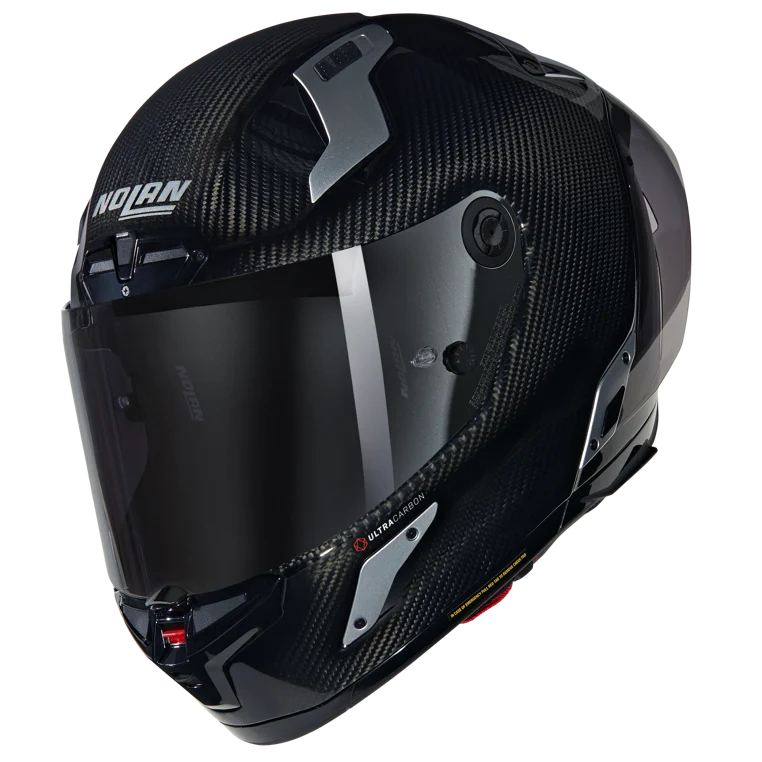 Nolan X-804 RS Ultra Carbon Kapalı Motosiklet Kaskı Argento 332