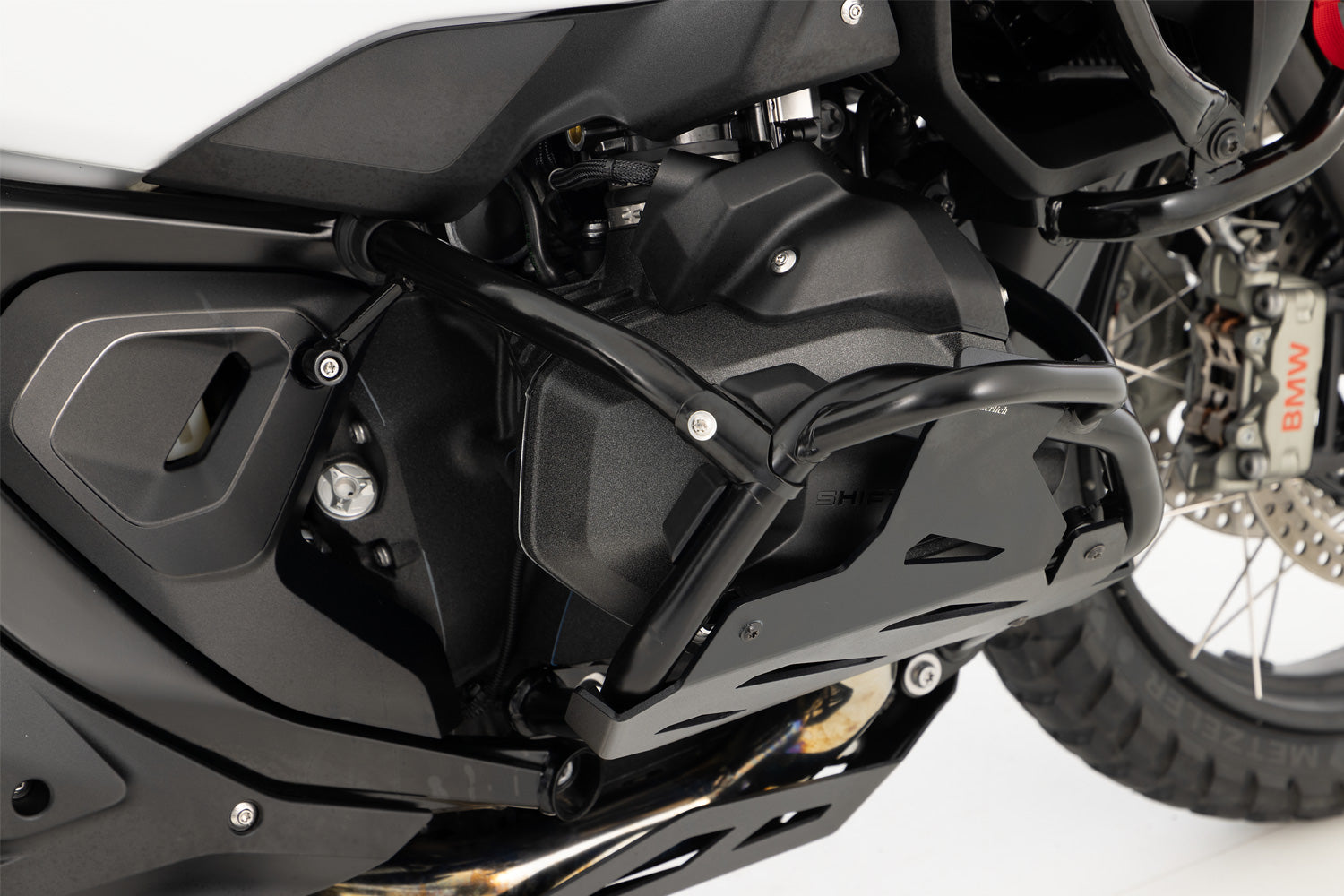Wunderlich R1300GS/Adventure Orijinal Demir İçin 3. Destek Demir Siyah