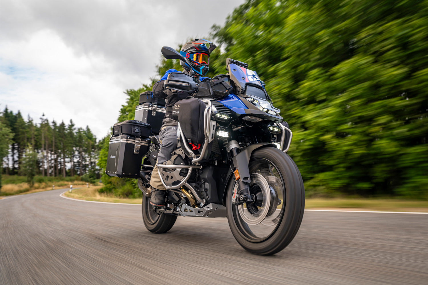 Wunderlich R1300GS Adventure Rüzgar Saptırıcı Seti - Füme