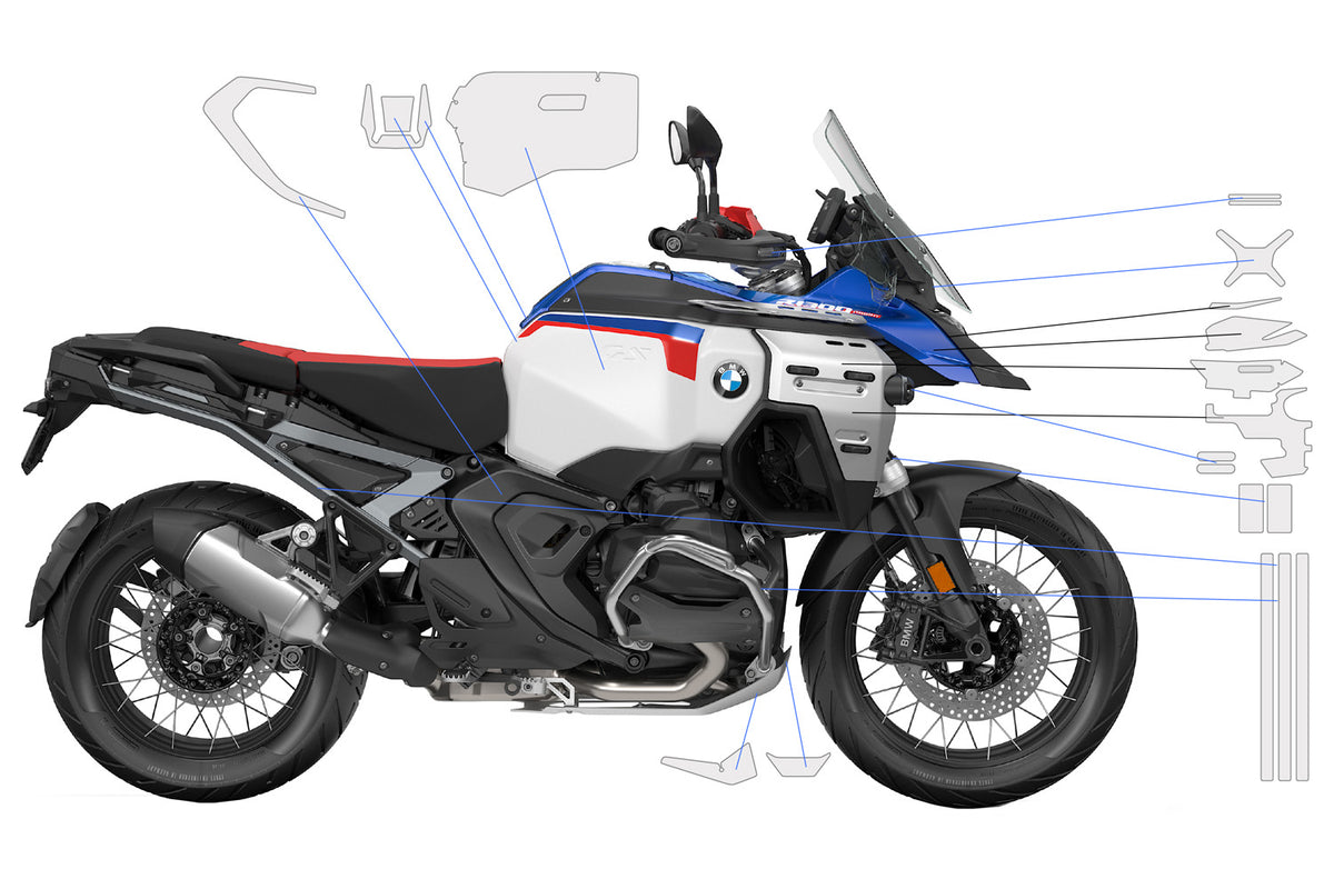 Wunderlich R1300GS Adventure Trophy PremiumShield Komple Boya Koruma Seti
