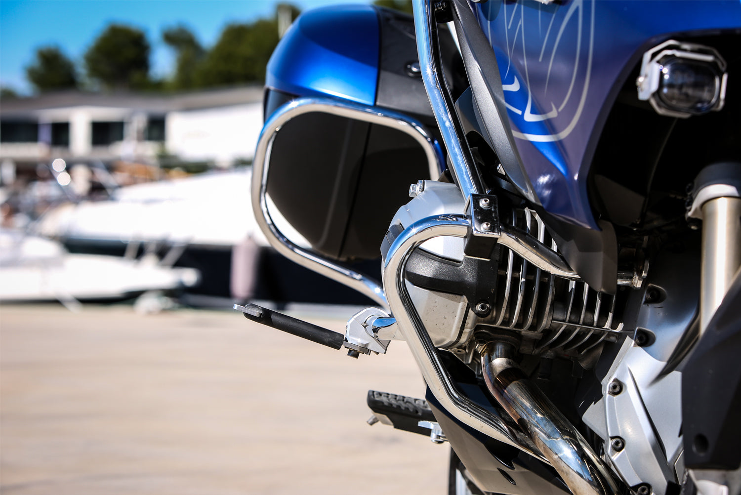 Wunderlich R1200 / 1250RT Çanta Demirleri - Krom
