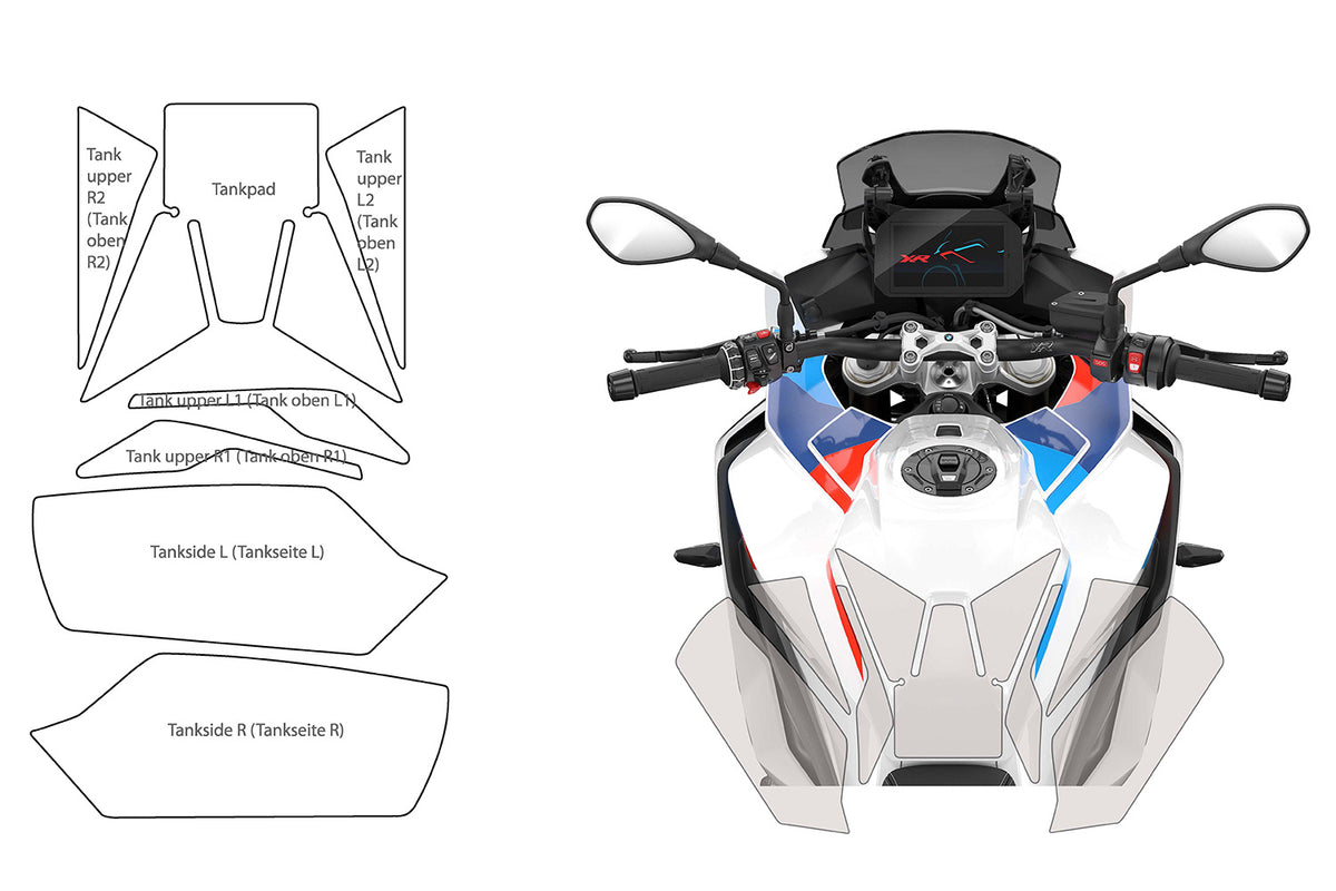 Wunderlich PremiumShield S1000XR / M1000XR Depo Koruma Seti
