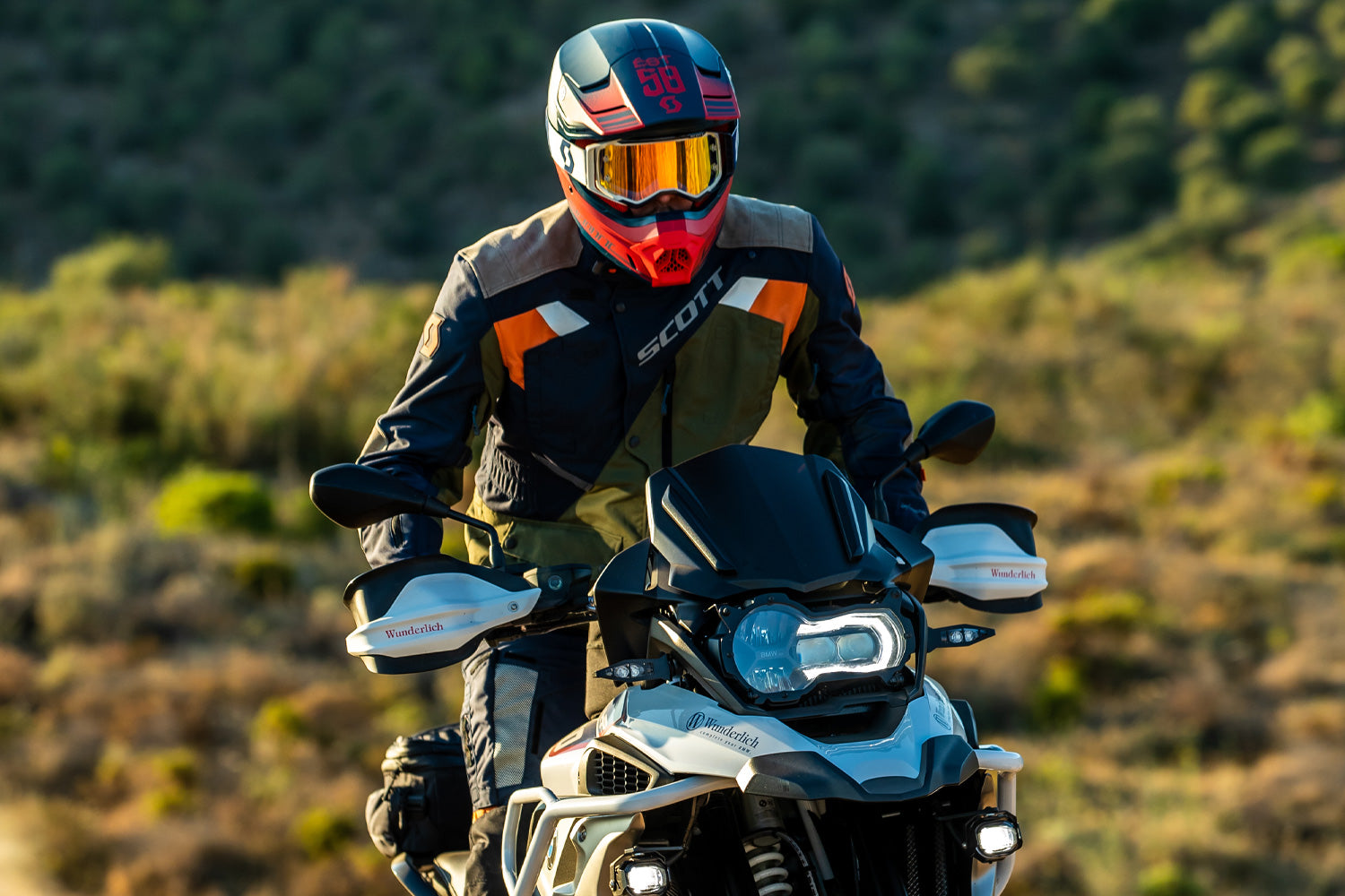 Wunderlich BMW R1250GS Elcik Uzatma Siyah