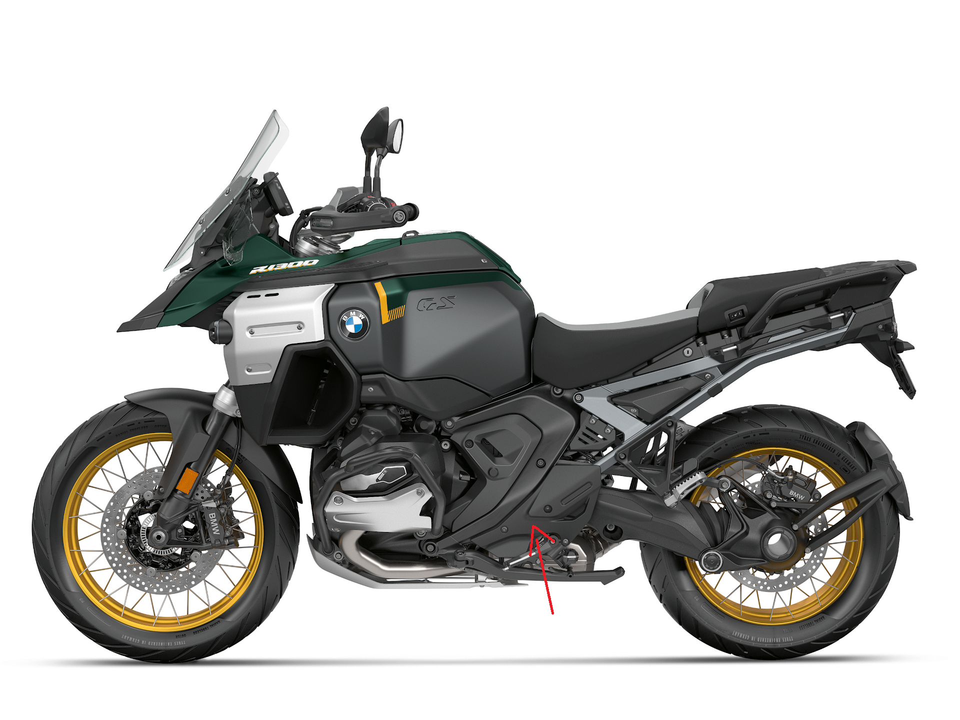 MH Carbon R1300GS Adventure Topuk Koruma - Çift
