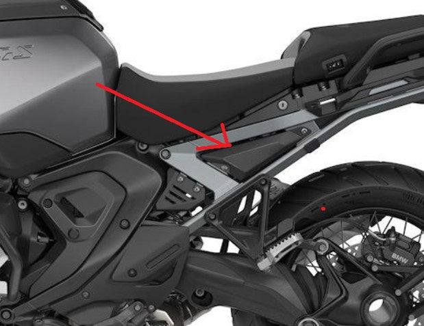 MH Carbon R1300GS Adventure Şase Üçgeni - Çift