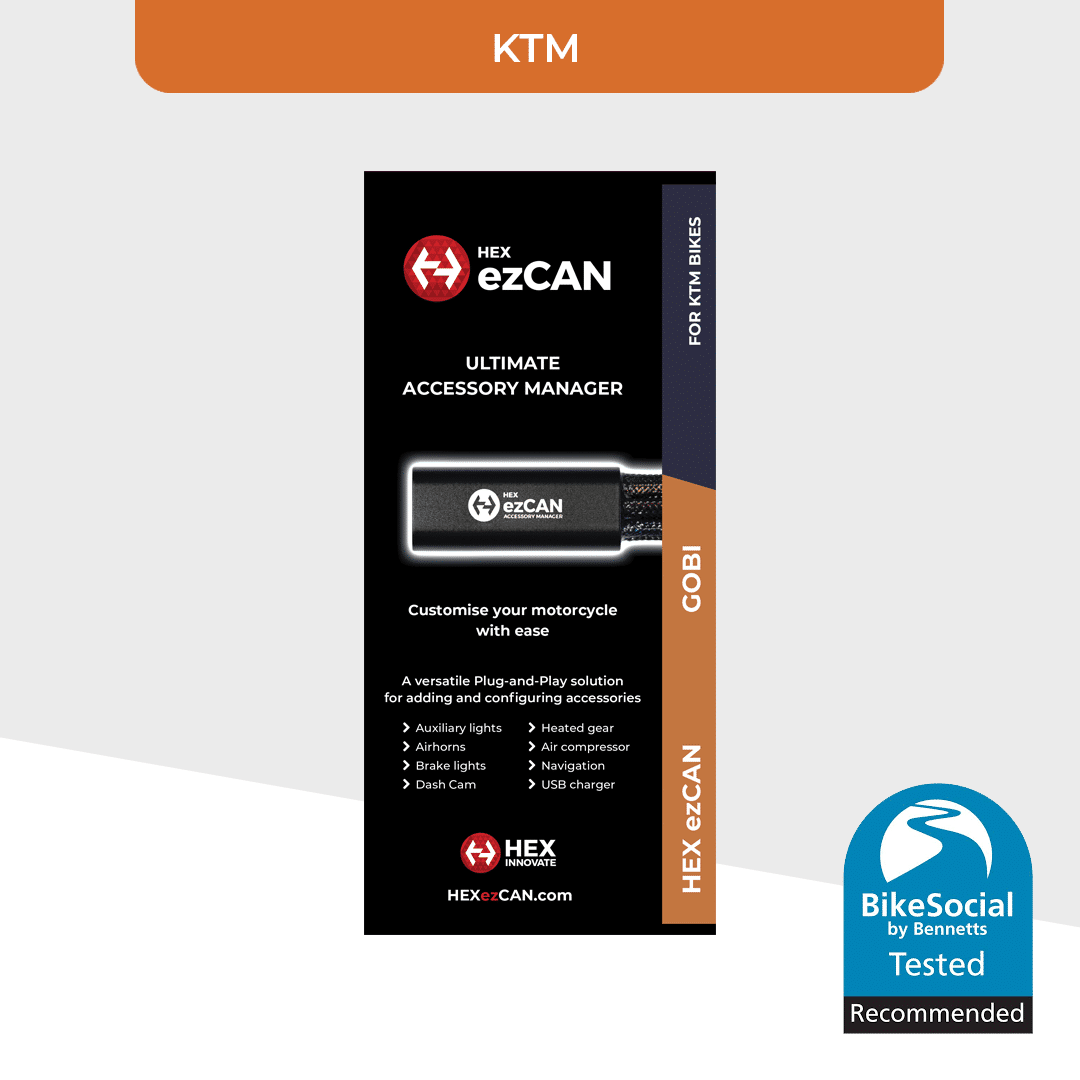HEX ezCAN Gobi – KTM Motosikletler İçin (KTM 1290 21+ /  890 790 Euro 5 CAN-bus konektörü ile)