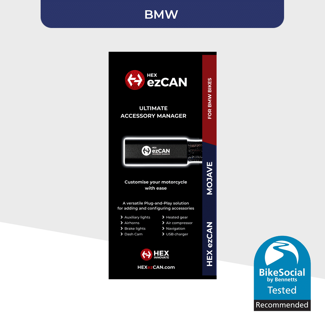 HEX ezCAN Mojave – BMW Motosikletler İçin (R 1300 GS GSA R RS RT / R 12 nineT / G/S)