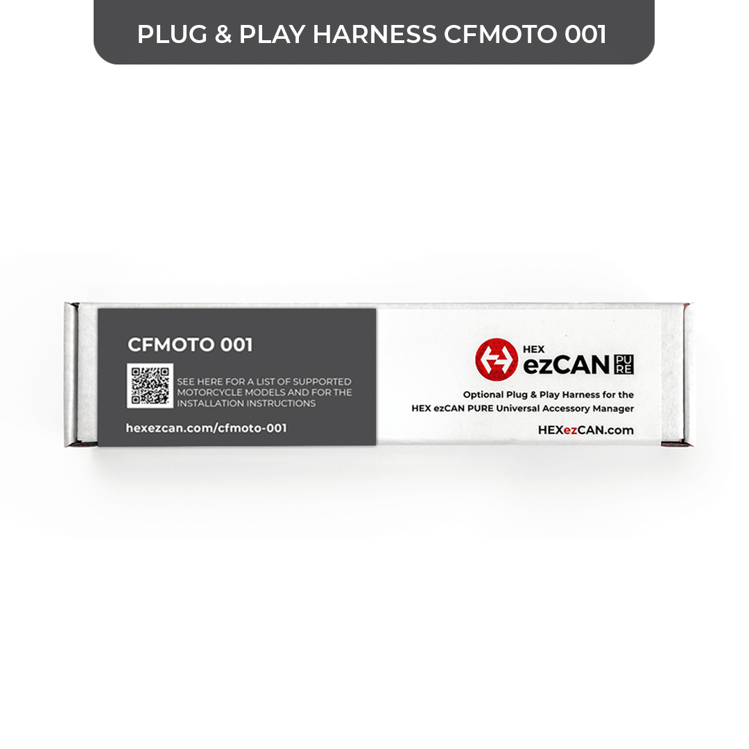 HEX ezCAN PURE Plug & Play Kablo Seti – CFMOTO 450 Uyumu