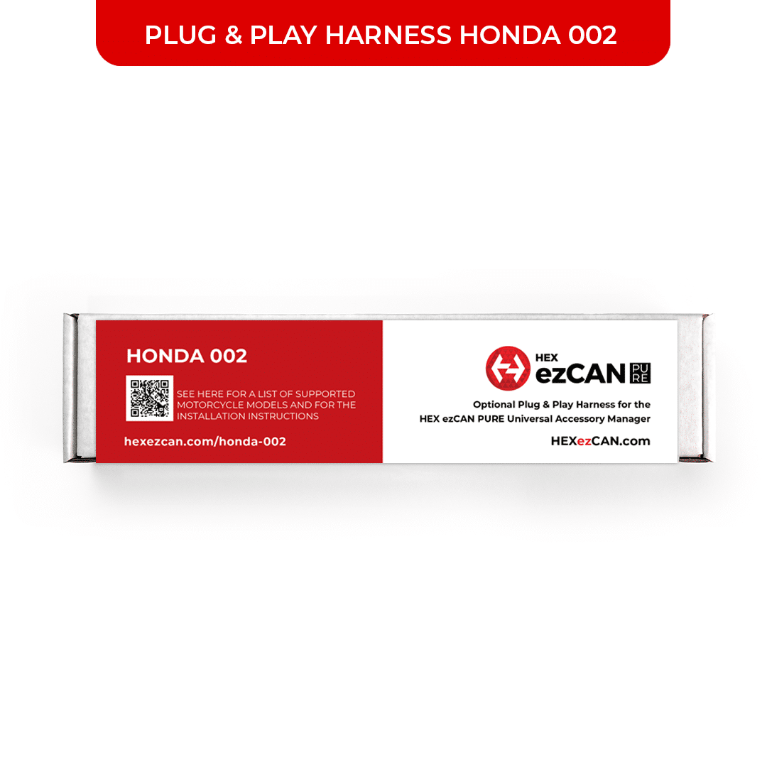 HEX ezCAN PURE Plug & Play Kablo Seti – Honda XL750 Transalp Uyumu