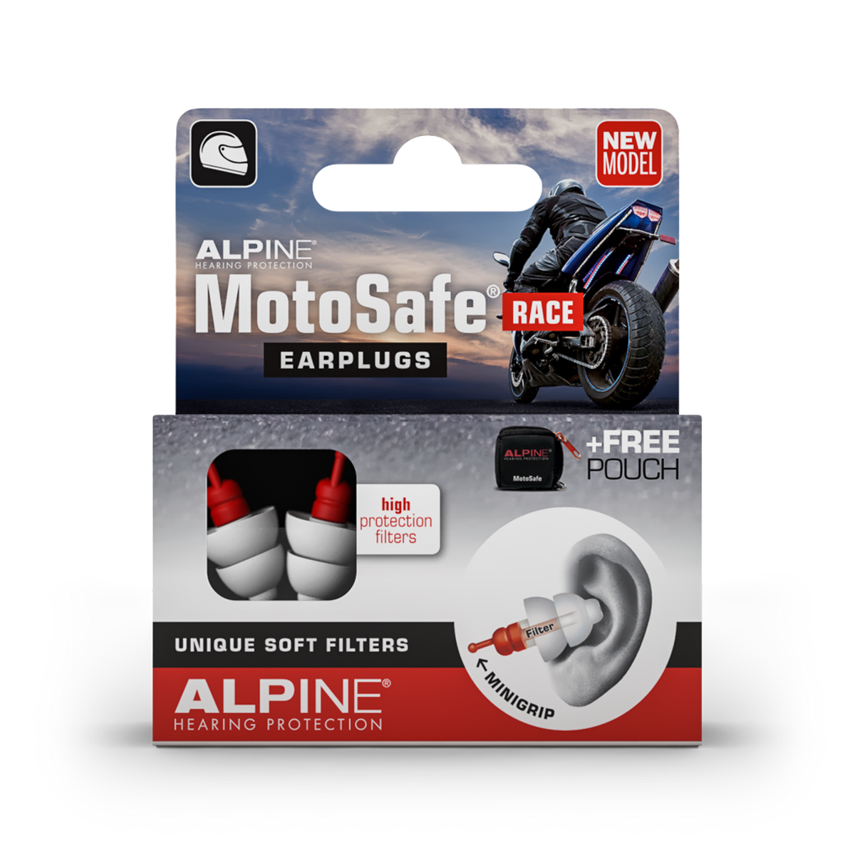 Alpine MotoSafe Race Motosiklet Kulak Tıkacı
