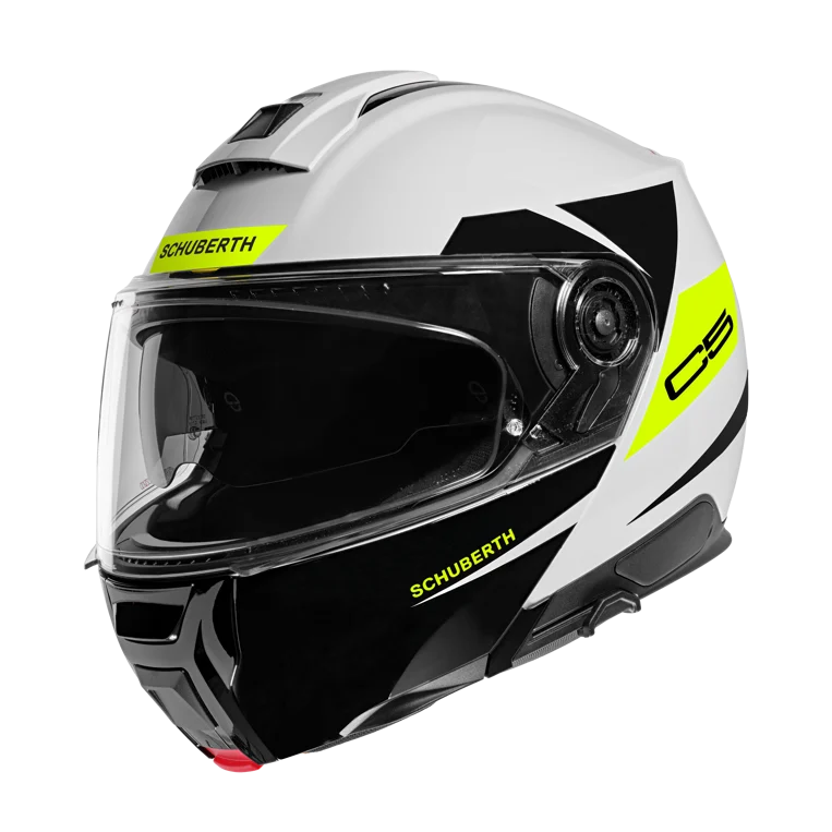 Schuberth C5 Çene Açılır Motosiklet Kaskı Eclipse Yellow