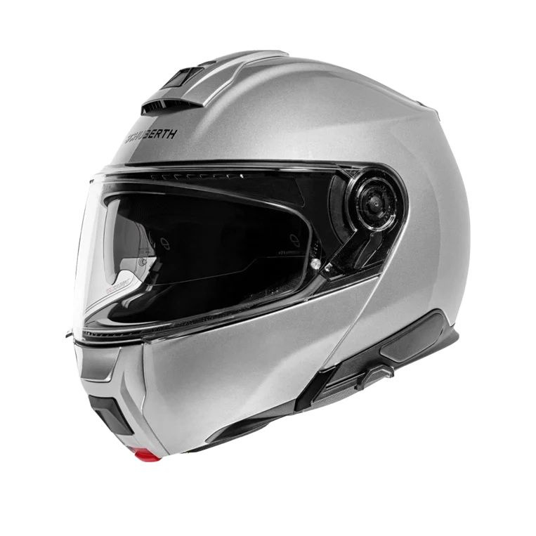 Schuberth C5 Çene Açılır Motosiklet Kaskı Glossy Silver