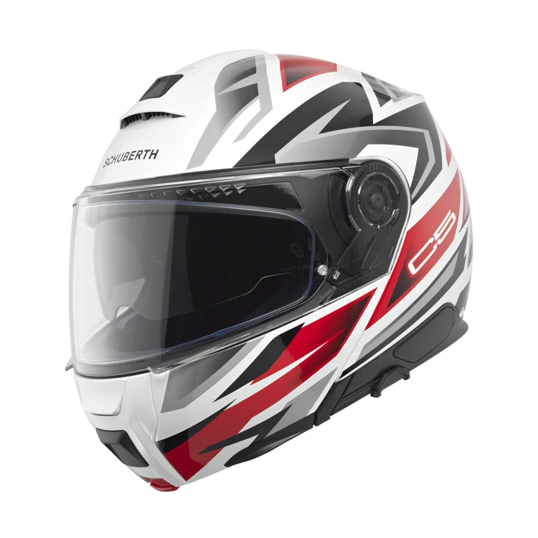 Schuberth C5 Çene Açılır Motosiklet Kaskı Zenith Red