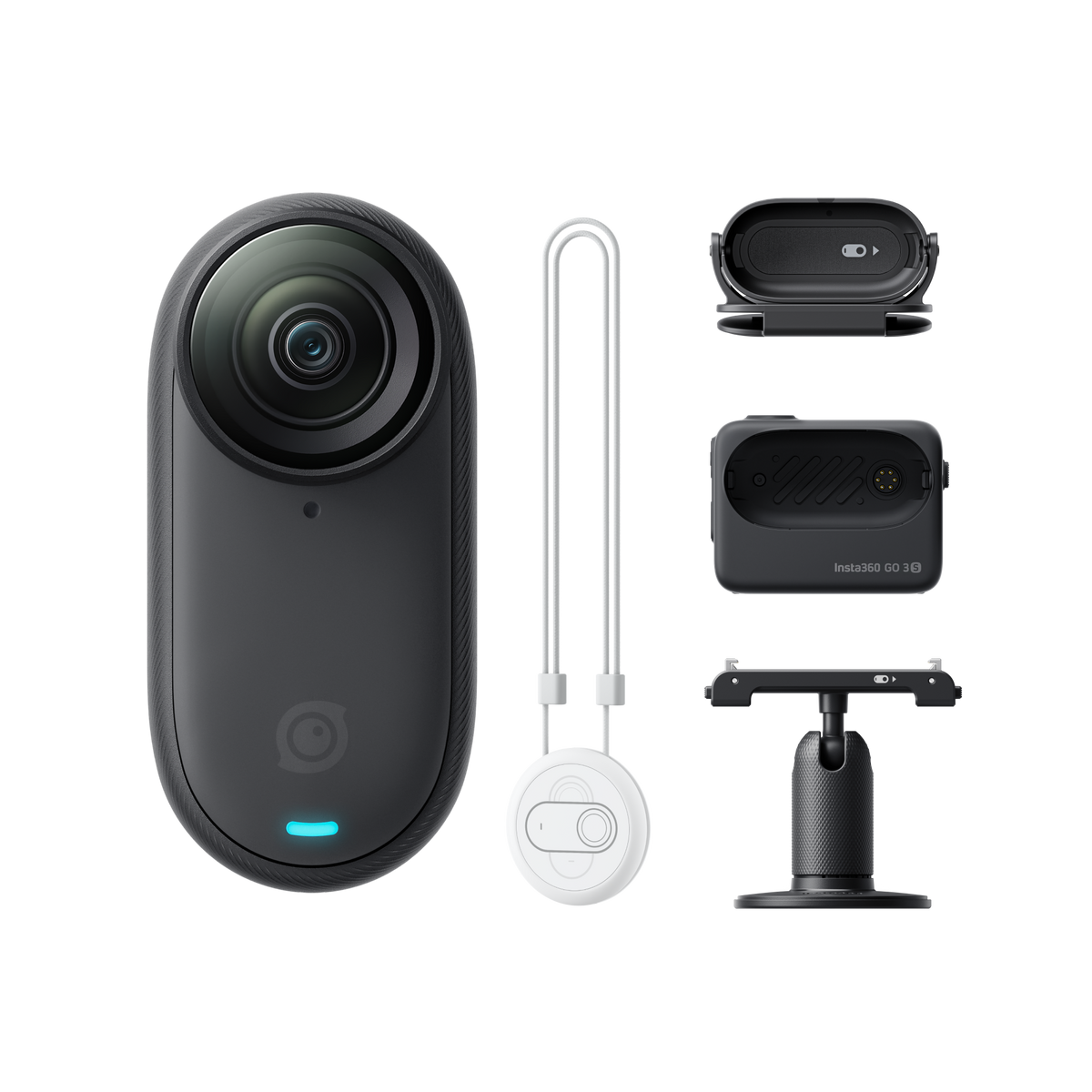 Insta360 GO 3S | Cosmic Black | 128GB | Standard Bundle