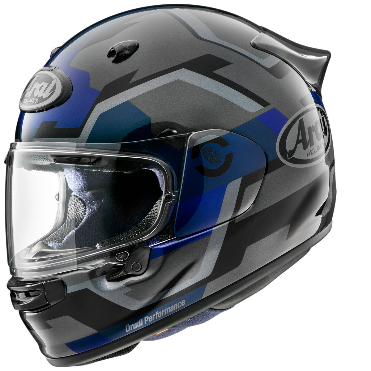 ARAI Quantic Face Blue Kapalı Kask