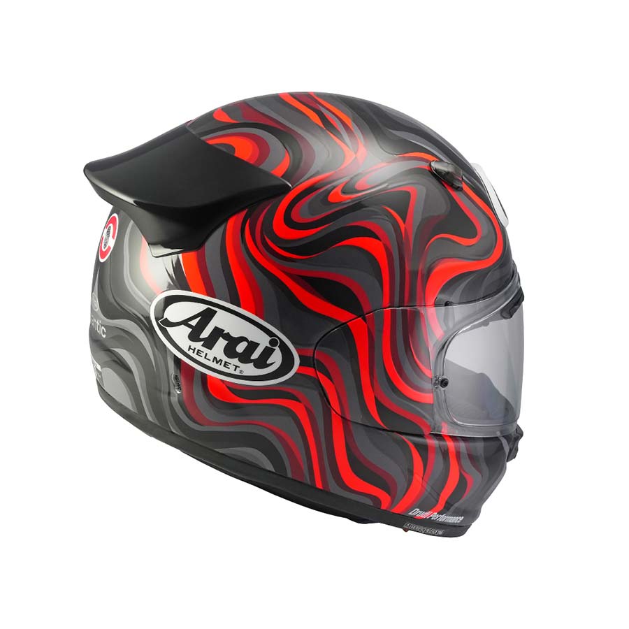 ARAI Quantic Swirl Red Kapalı Kask