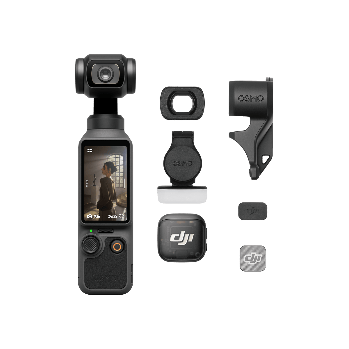 DJI OSMO POCKET 4 CREATOR COMBO AKSİYON KAMERA SİYAH