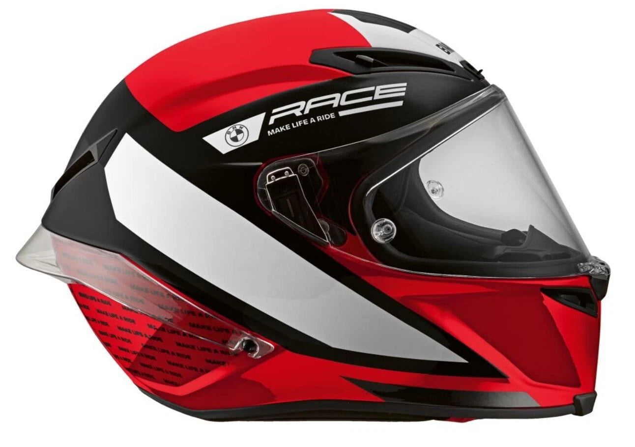 BMW M Pro Race Kask Kırmızı