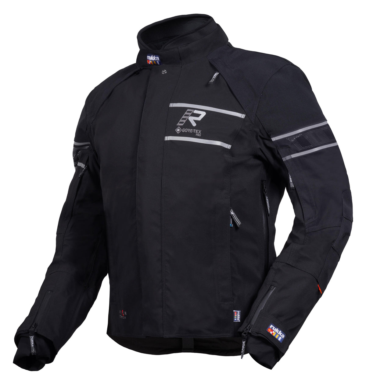 Rukka Rapto-R Gore-Tex Pro Erkek Kışlık Motosiklet Montu Siyah/Beyaz-990