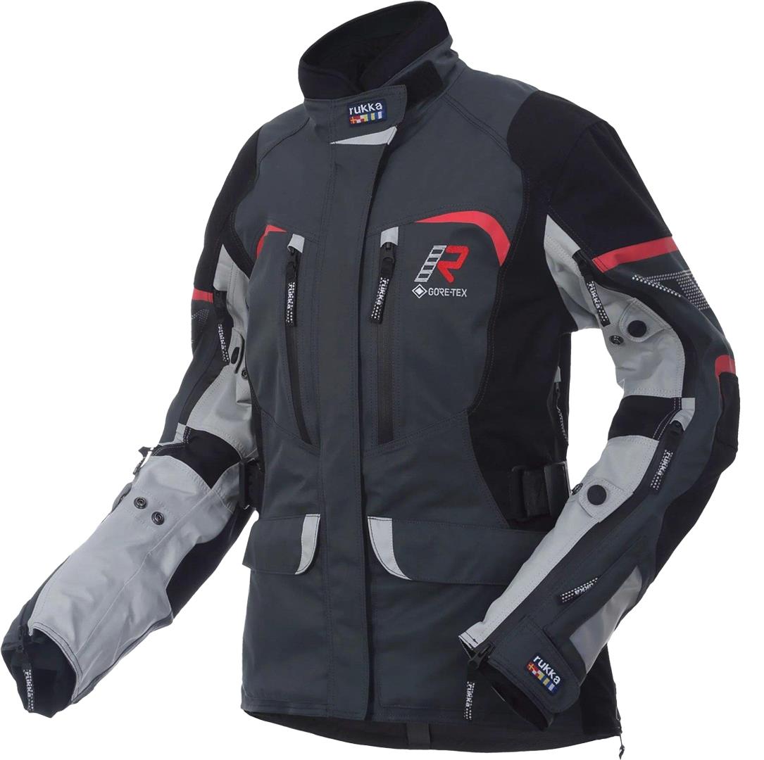 Rukka Rimorina Gore-Tex Kadın Mevsimlik Motosiklet Ceketi Antrasit-290